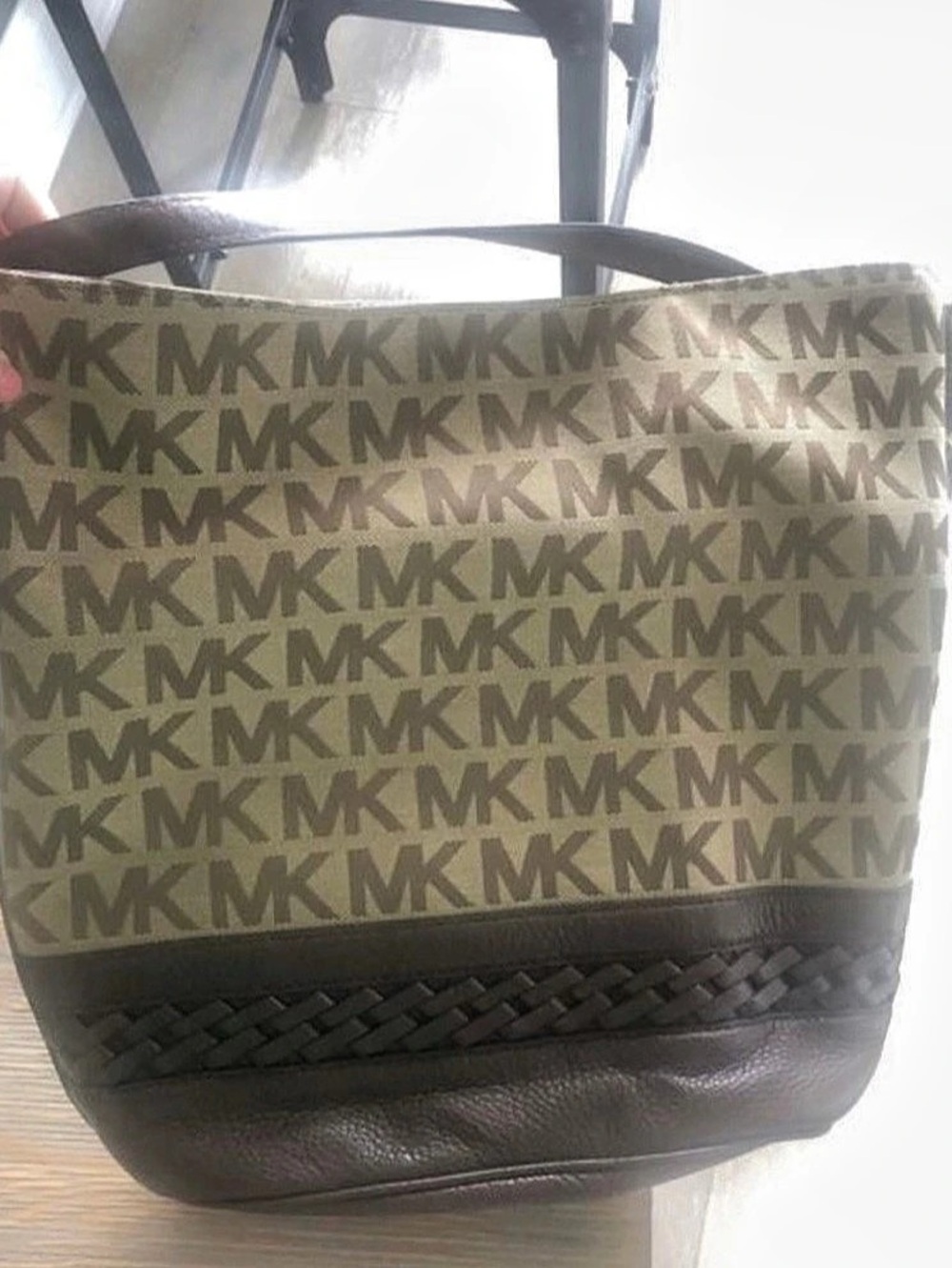 Michael Kors Shoulder Bag Brown & Beige